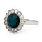 Bague 55 Bague Art déco en platine, saphir et diamants 58 Facettes 8E839DFE69BD4C69A5DE6153CFECA1BC