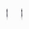 Boucles d'oreilles Boucles d’oreilles créoles en or blanc 18 K et diamants 58 Facettes 2.18048