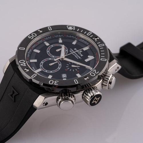 Montre Edox - Montre Chrono Offshore 1, référence 10221 58 Facettes TOT-12036