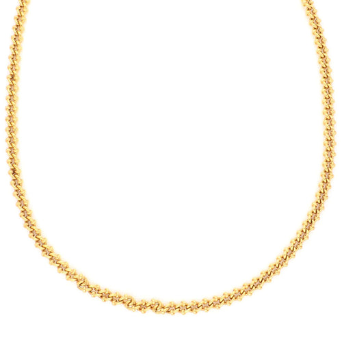 Collier Urbano - Collier maille gourmette fantaisie en or jaune 18 carats 58 Facettes 939A306997634991B33A16A5D06D07CB