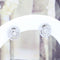 Boucles d'oreilles Boucles d’oreilles en or blanc 18 carats et diamants, 0,54 ct 58 Facettes 2B-F