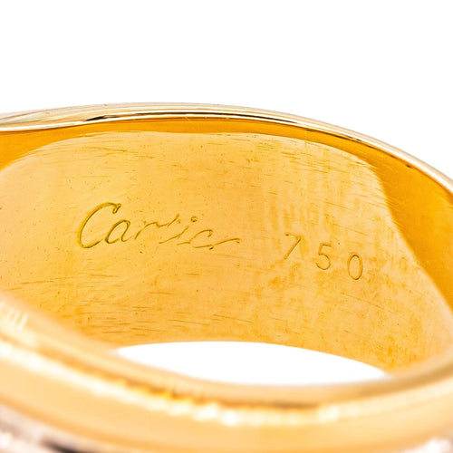 Bague 53 Cartier - Bague Atlantis en or jaune, blanc et rose 750 58 Facettes 5661655CN