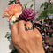 Bague 52 Bague Art déco en or jaune 14k, saphirs et diamants taille ancienne 58 Facettes A2162E37904E44409844608291E88259