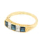 Bague 52 Bague Art déco en or jaune 14k, saphirs et diamants taille ancienne 58 Facettes A2162E37904E44409844608291E88259
