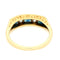 Bague 52 Bague Art déco en or jaune 14k, saphirs et diamants taille ancienne 58 Facettes A2162E37904E44409844608291E88259