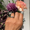 Bague 52 Bague Art déco en or jaune 14k, saphirs et diamants taille ancienne 58 Facettes A2162E37904E44409844608291E88259