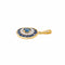 Pendentif Pendentif en or jaune et or blanc 18k serti de saphirs 58 Facettes 6052386CN