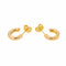 Boucles d'oreilles Créoles en or jaune 18 carats 58 Facettes 5980915CN