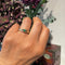 Bague 53 GLAMIRA - Bague en or jaune 14k avec émeraude 58 Facettes 7293E2937EA1432EB2160657120EA0EA