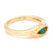 Bague 53 GLAMIRA - Bague en or jaune 14k avec émeraude 58 Facettes 7293E2937EA1432EB2160657120EA0EA