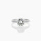 Bague 53 Bague solitaire diamant 1,27 ct J/SI1 en or blanc 58 Facettes 2.16967
