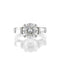 Bague 57 Bague solitaire en platine avec diamant taille brillant 4,38 ct I/VS2 58 Facettes 2.18848