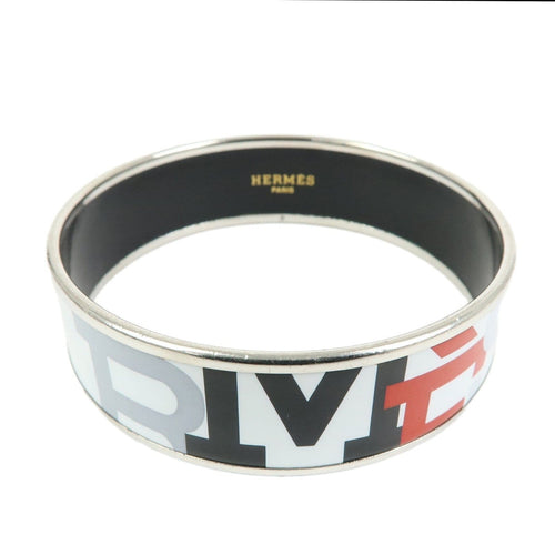Bracelet Hermès - Bracelet jonc en émail imprimé 58 Facettes v3jkvie8jo