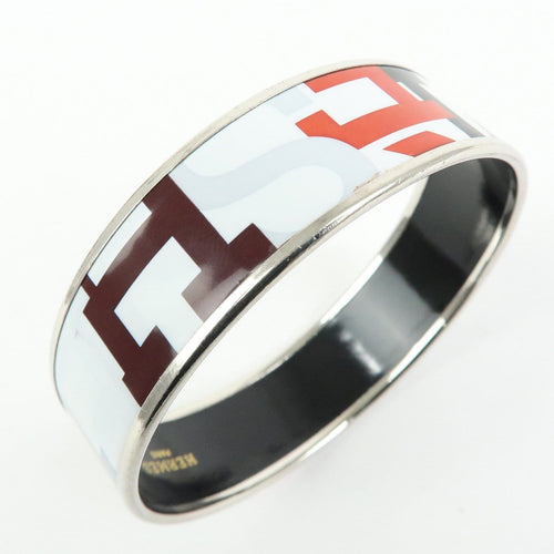 Bracelet Hermès - Bracelet jonc en émail imprimé 58 Facettes v3jkvie8jo