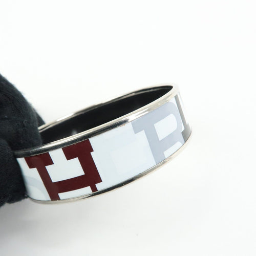 Bracelet Hermès - Bracelet jonc en émail imprimé 58 Facettes v3jkvie8jo