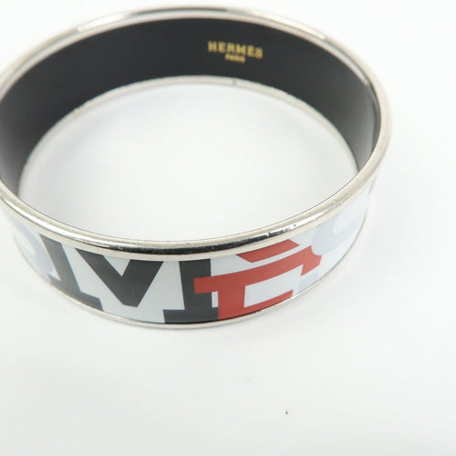 Bracelet Hermès - Bracelet jonc en émail imprimé 58 Facettes v3jkvie8jo