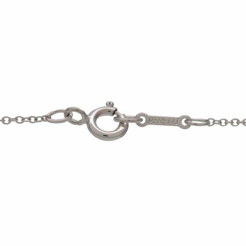 Collier Tiffany & Co. - Pendentif Bean Elsa Peretti en argent sterling 58 Facettes zccuite1ik