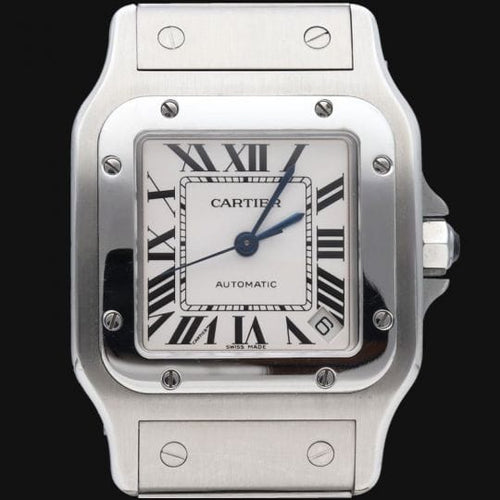 Montre Cartier - Montre Santos Galbée XL 58 Facettes MT47868
