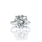 Bague 54 Bague solitaire diamant 7,66 ct M/VS2 IGI en or blanc 58 Facettes 2.18849