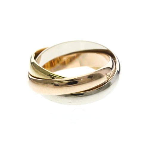 Bague Cartier Trinity - Bijou en or tricolore 18k 58 Facettes troojhk6bs