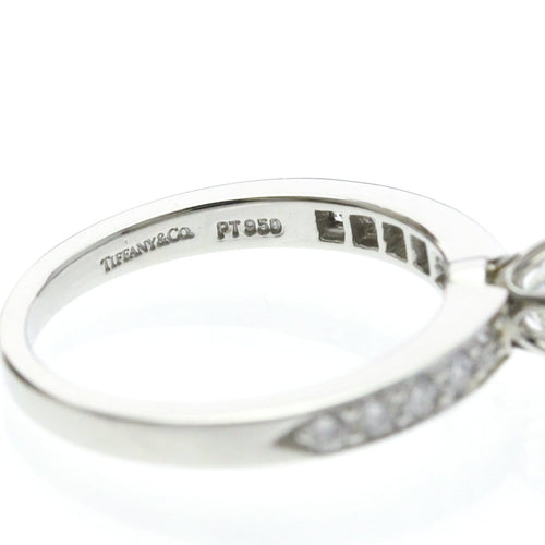 Bague 52 Tiffany & Co. - Bague solitaire en platine, diamant F/VS1 58 Facettes njbvo4rsid