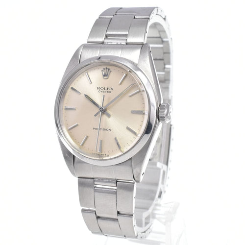 Montre Rolex Oyster Precision - Montre en acier 58 Facettes crjpfaho2m