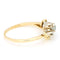 Bague 61.5 Bague fleur - Diamants en or jaune et or blanc 14 carats 58 Facettes 393FC826DE894B47A1FEEC9C2762493A