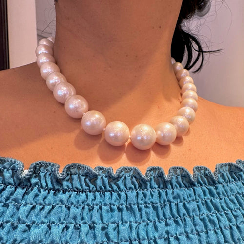 Collier Collier de perles des mers du Sud avec fermoir en or 18k 58 Facettes B2BC44A044144E0AAA5097C027F1350D