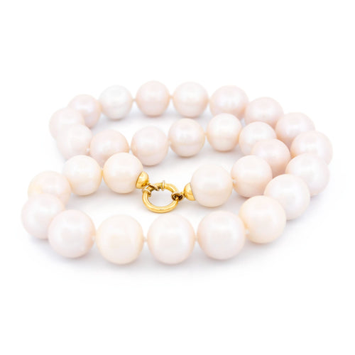 Collier Collier de perles des mers du Sud avec fermoir en or 18k 58 Facettes B2BC44A044144E0AAA5097C027F1350D