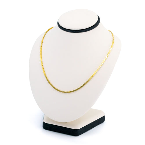 Collier Friedrich Binder - Collier maille cobra vintage en or jaune 14 carats 58 Facettes 0B72E09B1B374F37B2CEFA99703B6063