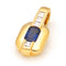 Pendentif Pendentif vintage en or 18 ct avec saphir et diamants 58 Facettes C4F28464A03C45D9A1A32AF713E1F1B6