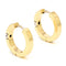 Boucles d'oreilles Diamonde - Créoles en or jaune 14k et or blanc, diamants 58 Facettes 1136CDC91D8A45359177DB346FFA7D7F