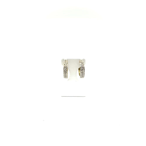 Boucles d'oreilles Boucles d'oreilles en or jaune et diamants 58 Facettes Z15B51791
