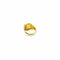 Bague 52 Chevalière blason - Bague en or jaune, émail et diamants 58 Facettes Z15B51773