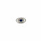 Bague 56 Bague en or blanc 750 avec saphir et diamants 58 Facettes Z15B51758