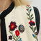 Broche Broche ancienne en or jaune 750, émail et diamants 58 Facettes Z1351565