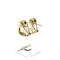 Boucles d'oreilles Boucles d'oreilles en or jaune 750, émeraudes et diamants 58 Facettes Z15B51643