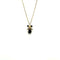 Collier Pendentif sur chaîne en or jaune avec saphirs et diamants 58 Facettes Z1351394-Z1351723