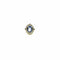 Bague 56 Bague en or jaune 750 avec saphir 3 ct et diamants 58 Facettes Z15B51765