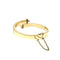 Bracelet Bracelet jonc ouvrant en or jaune 750 et diamants 58 Facettes Z1351789