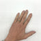 Bague 54.5 Bague en or jaune 750, saphir et diamants 58 Facettes Z15B51624