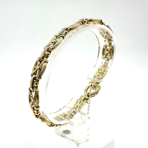 Bracelet Bracelet - Bracelet maille fantaisie en or jaune 58 Facettes Z1351598