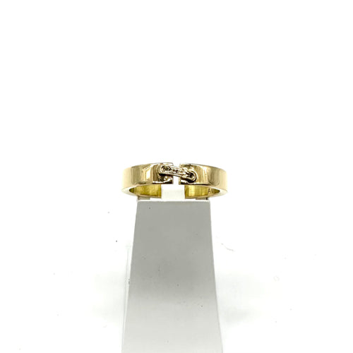 Bague 56 Chaumet - Bague en or jaune et diamants 58 Facettes Z15B51593