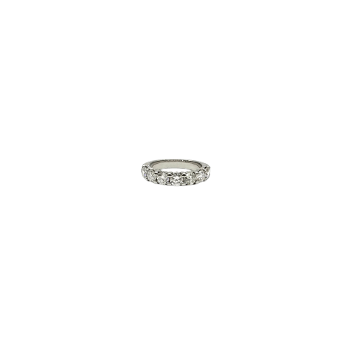 Bague Alliance - Bague en or blanc et diamants 58 Facettes Z15B51677