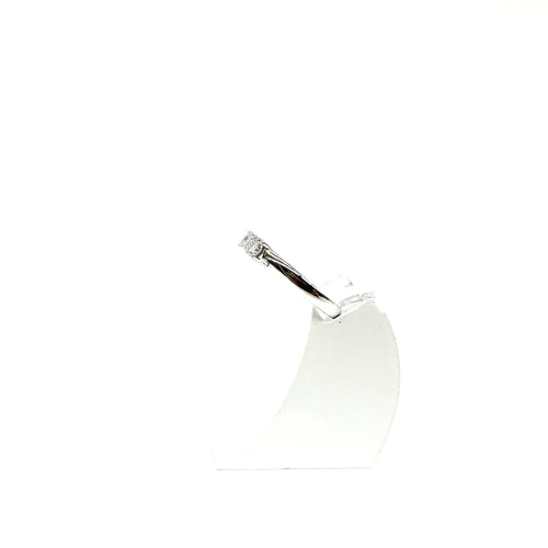 Bague 51 Bague trilogie en or blanc 750 et diamants 58 Facettes Z15B51778