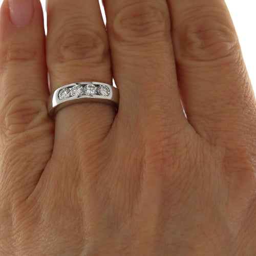 Bague Bague fedina en or blanc et diamants 58 Facettes G3695