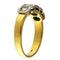 Bague Fedina - Bague en or jaune et blanc avec 5 diamants, 0,70 ct 58 Facettes G3839