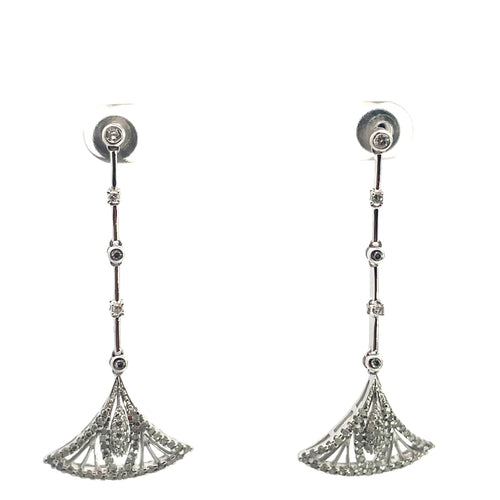 Boucles d'oreilles Diamond Drop Earrings 58 Facettes UN0126