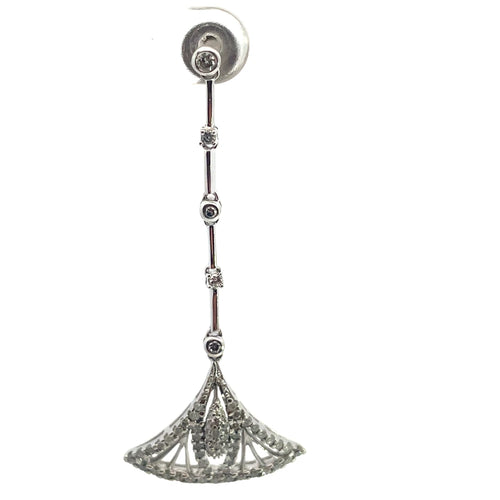 Boucles d'oreilles Diamond Drop Earrings 58 Facettes UN0126