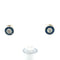 Boucles d'oreilles Sapphire & Diamond Studs 58 Facettes UN0078